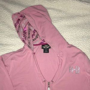 Pink Harley Davidson Jacket